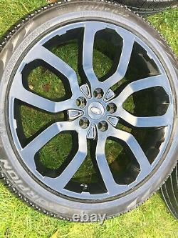 GENUINE x 22 Range Rover Sport Vogue Discovery Alloy Wheels With Pirelli Tyres