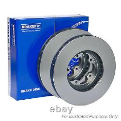 Genuine Brakefit 5 Stud Front Vented Brake Discs Pair Sdk6377