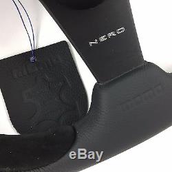 Genuine Momo Nero 350mm leather steering wheel and 36 spline hub. For Land Rover