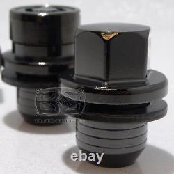 Genuine Range Rover Discovery Sport Vogue Black Alloy Locking Wheel Bolts Nuts