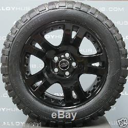 Genuine Range Rover L322/ Sport 19inch Black Alloy Wheels And Mud T Tyres X4