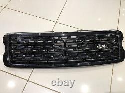 Genuine Range Rover L405 Front Grill Gloss Black Stealth 2013 2017