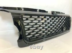 Gloss Black Front Grille & Side Vents Black Mesh Range Rover Sport 2005-9 L320