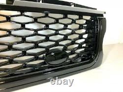 Gloss Black Front Grille & Side Vents Black Mesh Range Rover Sport 2005-9 L320