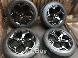 Gloss Black Genuine Land Rover Discovery Range Rover Sport Vogue Alloy Wheels OE