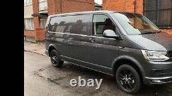 Gloss Black Genuine Vw Transporter T6 T5 T5.1 T32 Alloy Wheels Sport Highline