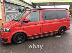 Gloss Black Genuine Vw Transporter T6 T5 T5.1 T32 Alloy Wheels Sport Highline