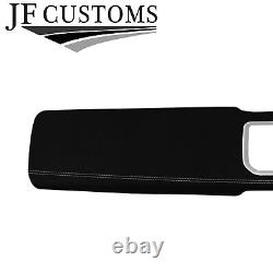 Grey Stitch Suede 2x Front Dash Trim Covers For Range Rover Sport L494 13-21