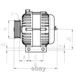 HC-Cargo F 032 113 990 Alternator for LAND ROVER