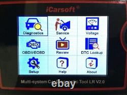 ICarsoft OBD2 Diagnostic Scanner Tool LR V2.0 For LANDROVER, RANGE ROVER, JAGUAR