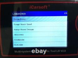 ICarsoft OBD2 Diagnostic Scanner Tool LR V2.0 For LANDROVER, RANGE ROVER, JAGUAR