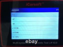 ICarsoft OBD2 Diagnostic Scanner Tool LR V2.0 For LANDROVER, RANGE ROVER, JAGUAR