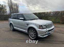 L@@k 2008-08 Landrover Range Rover Sport 4.2petrol/lpg Overfinch In Silver L@@k