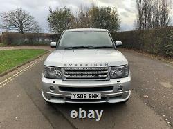 L@@k 2008-08 Landrover Range Rover Sport 4.2petrol/lpg Overfinch In Silver L@@k