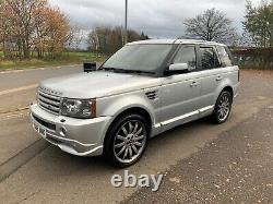 L@@k 2008-08 Landrover Range Rover Sport 4.2petrol/lpg Overfinch In Silver L@@k