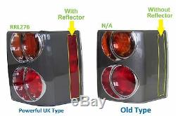 L322 Rear Tail Light Red/Orange 2002-05 for Range Rover vogue CARBON AMBER