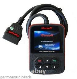 LAND RANGE ROVER OBD2 DIAGNOSTIC SCANNER TOOL ERASE FAULT CODES iCARSOFT i930