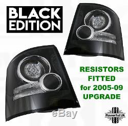 LED Black Rear Lights for Sport smoked stealth tinted back tail 2010 lamps HST