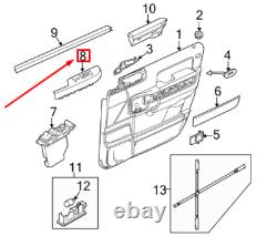 LR RANGE ROVER L322 Front Left Window Switch Trim LHD EJN500170PVA NEW GENUINE