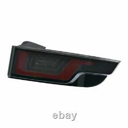 Land Range Rover Evoque Smoked LED Rear Tail Lights Brake Light Lamp Pair