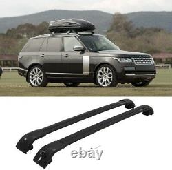 Land Range Rover Sport L494 And Vogue L405 Roof Rail Cross Bars Black Anti Theft