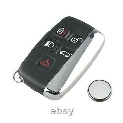 Land Rover 5 Button Remote Key Fob Case Service Kit Fits Discovery 4 Freelander
