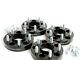 Land Rover Defender, Disco1, Range Rover Classic 30mm Wheel Spacers Black T1