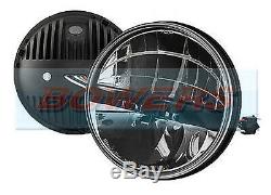 Land Rover Defender Truck-lite 27291c 7 Inch Round Full Led Headlamp Headlight