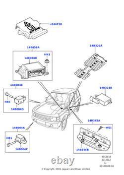 Land Rover Genuine Sensor Fits Range Rover 2002-2009 2010-2012 LR008289