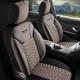 Land Rover Range Rover Compatible Car Seat Covers In Black Beige 768n043