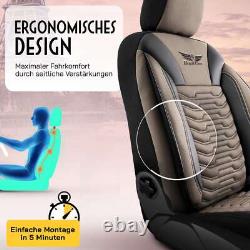 Land Rover Range Rover Compatible Car Seat Covers In Black Beige 768N043
