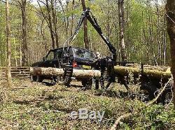 Land Rover Range Rover Hilux 2 Tonne Forestry Timber Crane Trailer Honda Engine