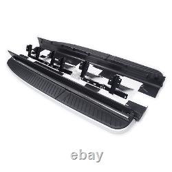 Land Rover Range Rover Sport Running Board Side Steps (2005-2013) Black/silver