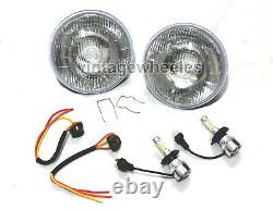 Lucas Headlamp Headlight HID LED Conversion Kit Land Rover Series 1 2 2a 3 86 88