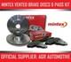 Mintex Front Discs And Pads 344mm For Land Rover Range Rover 4.4 2002-05