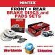 Mintex Front Discs + Pads For Landrover Range Rover Sport 3.6 D 4x4 2006-2013