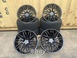 NEW 4x 22 RANGE ROVER STYLE ALLOY WHEELS VOUGE SPORT 5x120 5X108 EVOQUE + TYRES