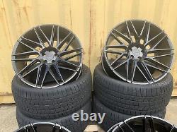 NEW 4x 22 RANGE ROVER STYLE ALLOY WHEELS VOUGE SPORT 5x120 5X108 EVOQUE + TYRES
