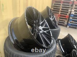 NEW 4x 22 RANGE ROVER STYLE ALLOY WHEELS VOUGE SPORT 5x120 5X108 EVOQUE + TYRES