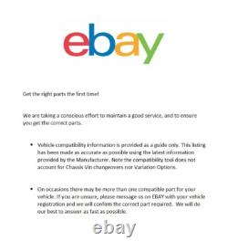 NEW EBC 298mm FRONT BRAKE DISCS AND GREENSTUFF PADS KIT OE QUALITY KIT5287