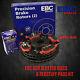 New Ebc 360mm Front Usr Slotted Brake Discs And Redstuff Pads Kit Pd07kf125