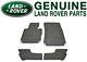 New Set Of 4 Black Rubber Floor Mats Genuine Eah000271pma For Range Rover 03-13