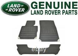 NEW Set of 4 Black Rubber Floor Mats Genuine EAH000271PMA for Range Rover 03-13