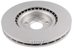 NK Pair of Front Brake Discs for Land Range Rover Evoque 2.2 Jun 2011-Jun 2019