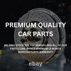 NK Pair of Front Brake Discs for Land Range Rover Evoque 2.2 Jun 2011-Jun 2019