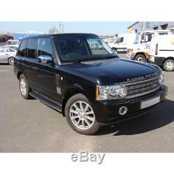 OEM Style Side Steps/Running Boards & Mud Flaps for Range Rover Vogue 2002-2012