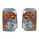 Pair Corner Lamp Turn Signal Light Fit Land Rover Range Rover L322 2003-2005