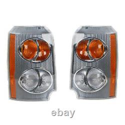 Pair Corner Lamp Turn Signal Light Fit Land Rover Range Rover L322 2003-2005