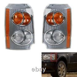 Pair Corner Lamp Turn Signal Light Fit Land Rover Range Rover L322 2003-2005