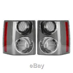 Pair For RANGE ROVER VOGUE L322 2002-2009 Rear Tail Brake Lights Cluster Clear